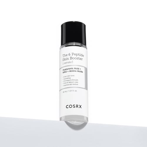 COSRX Mini-Sized 6X Peptide Collagen Skin Booster Toner Serum 1.01 Fl Oz