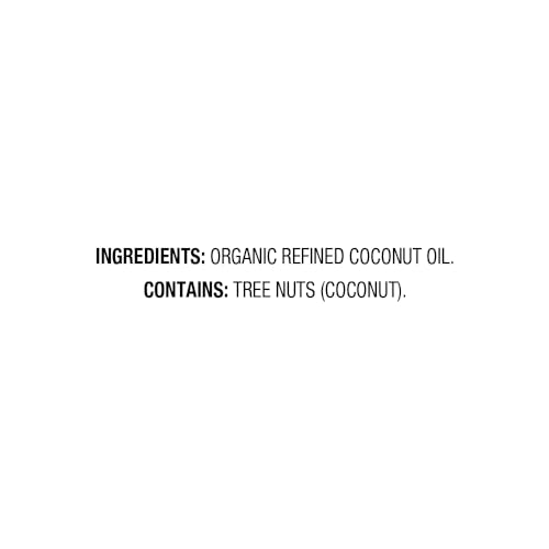 Amazon Grocery, Organic Refined Coconut Oil, 15 Fl Oz