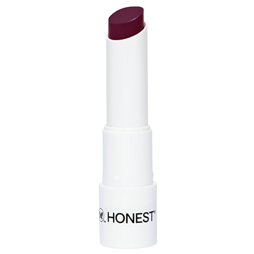 Honest Beauty Tinted Lip Balm, Cruelty-Free, Vegan, Moisturizing, Plum Drop