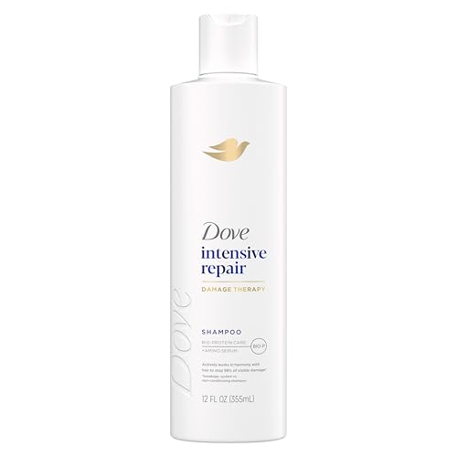 Dove Shampoo Intensive Repair for Damaged Hair with Bio-Protein Care Technology and Amino Serum 12 Fl Oz