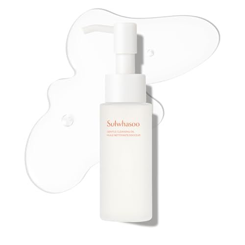 Sulwhasoo Gentle Cleansing Oil | Korean Oil Cleanser & Makeup Remover | Dissolves Waterproof Makeup & SPF | Hydrating Double Cleanse Face Wash for Dry & Sensitive Skin, 1.69 fl. oz.