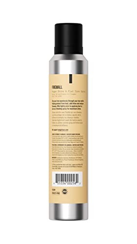 AG Care Firewall Argan Shine & Flat Iron Spray Heat Protectant and Maximum Shine Spray, 5 Oz