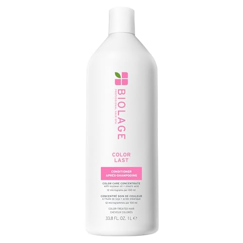 Biolage Color Last Conditioner | Color Safe Conditioner | Helps Maintain Depth & Shine | For Color-Treated Hair | Paraben & Silicone-Free | Vegan| Cruelty Free | 33.8 Fl. Oz