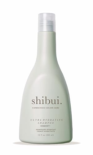 SHIBUI Ultra Hydrating Shampoo with Camellia & Lemongrass Oils, 12 Fl Oz