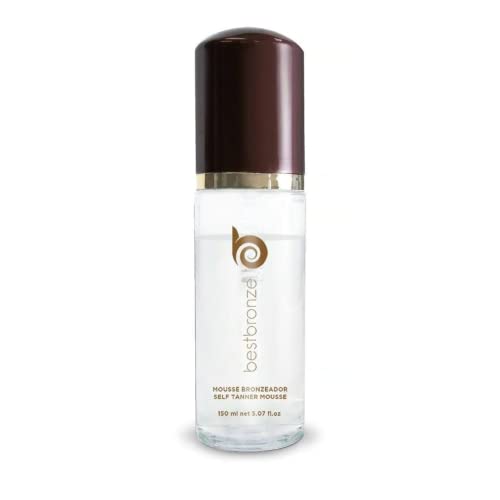 Best Bronze Clear Self Tanner Mousse – Sunless Tanner Foam for Customizable Self Tan, Light to Dark Fake Tan – Vegan Tanning Mousse for a Bronze Glow – Sunless Tanning Foam (5.07 Fl Oz)