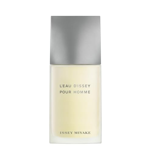 Issey Miyake L'Eau d'Issey Pour Homme Eau de Toilette - Fragrance for Men - Pure & Fresh - With Notes of Yuzu, Nutmeg & Sandalwood - 2.5 oz