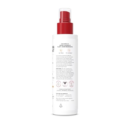 THAYERS Milky Mist with Oat Milk & 7% Glycerin, Facial Spray for Skin Barrier Repair & 24 Hour Hydration, Toner Spray Made for All Skin Types, Fragrance-Free, 4.4 fl oz