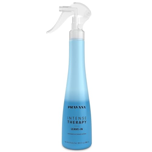 Pravana Intense Therapy Leave-In Treatment | Instantly Detangles & Hydrates | Equalizes Hair Porosity | For All Hair Types | Strengthens, Hydrates, Softens | 10.1 Fl Oz