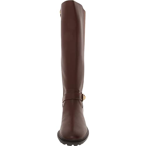 Coach Farrah Leather Boot Walnut 6 B (M)