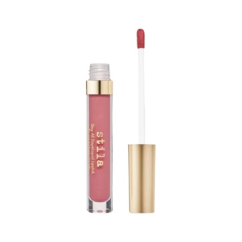 stila Stay All Day® Liquid Lipstick, Shimmering Metallic | Long-Lasting Color Wear, No Transfer | Hydrating, Lightweight with vitamin E & Avocado Oil for Soft Lips | 0.10 Fl. Oz., Pura Shimmer