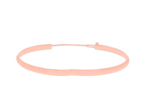 Floreo 14k Rose Gold 5mm Polished Bangle Bracelet 7 Inch