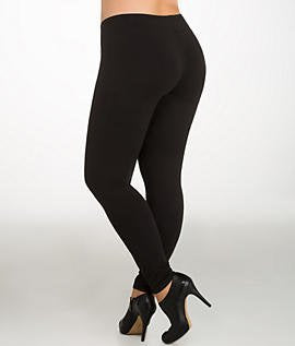 HUE womens Cotton Ultra With Wide Waistband, Assorted leggings pants, Black, Medium US