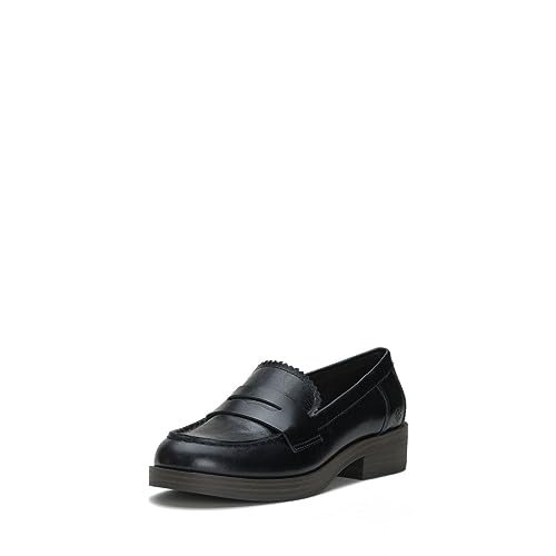 Lucky Brand Women's Floriss Loafer Flat, Black, 9