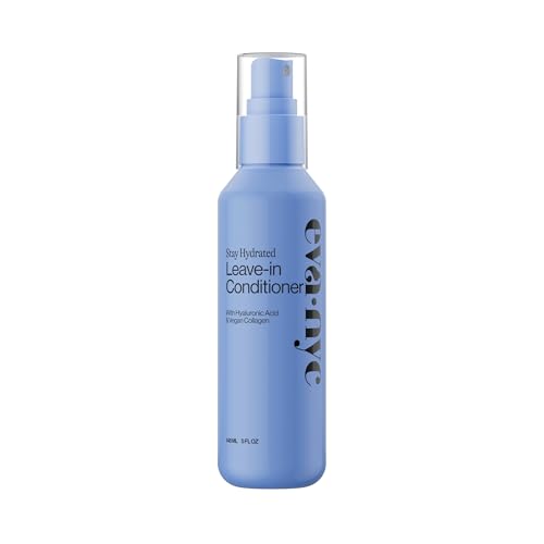 Eva NYC Hydrating Leave-In Conditioner Spray - Hyaluronic Acid + Vegan Collagen - Detangler + Heat Protectant - Lightweight Formula - Hydrating Deep Conditioner for Dry Hair - Jasmine Scent - 5 fl oz