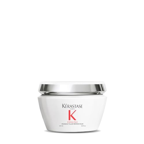 Kerastase Premiere Anti-Breakage Mask - For Breakage & Damaged Hair, Repairs Bonds & Removes Calcium Build-Up, With Glycine and Peptides, 7x Smoother Hair, 6.8 Fl Oz
