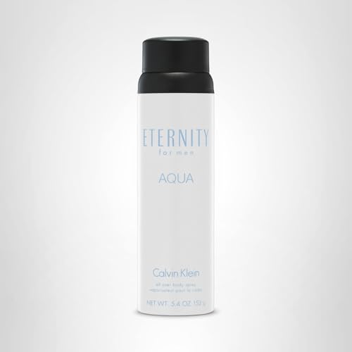 Calvin Klein Eternity Aqua For Men Deodarant Spray 5.4 fl oz - With Notes of Cucumber, Sage, & Sandalwood