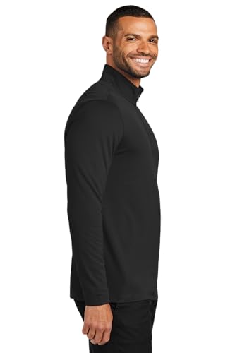 Port Authority Men's Dry Zone UV Micro-Mesh Quarter-Zip Pullover