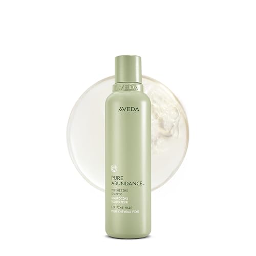 Aveda Pure Abundance Volumizing Shampoo | Shampoo For Fine Hair | Removes Product Build-Up And Excess Oil | 4X More Volume* | Notes of Jasmine, Peppermint, Pamarosa and Ylang Ylang | 6.7 Fl Oz