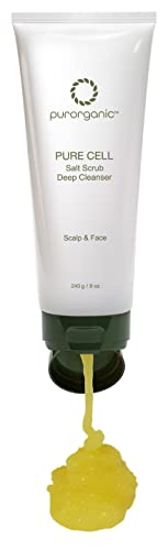 Purorganic Salt Scrub Deep Cleanser 240ml (8 fl oz) (Pack of 2)