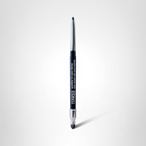 Clinique Quickliner For Eyes Intense Eyeliner Pencil | Water Resistant, Smudge Resistant + Safe For Sensitive Eyes, Intense Midnight