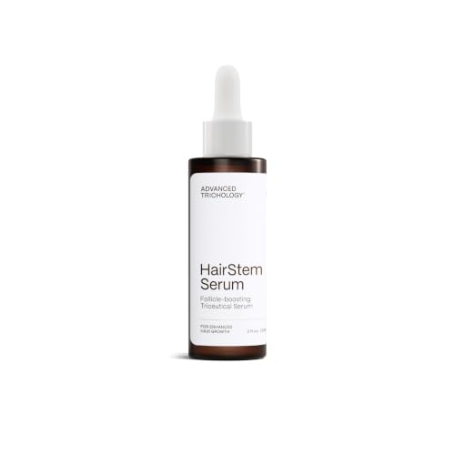 HairStem Follicle-boosting Triceutical Serum for Thicker Fuller Hair | Triple-Action, Multi-Zonal Topical Serum for Hormonal, Nutritional, and Inflammatory-Related Hair