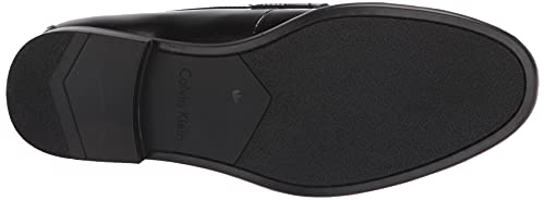 Calvin Klein Men's Crispo Loafer Flat, Black, 8