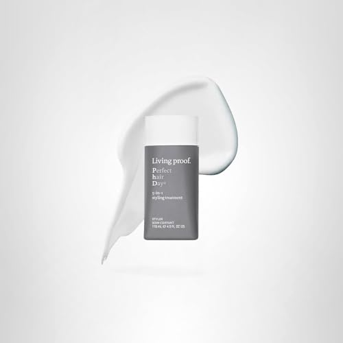 Living Proof Perfect Hair Day 5-in-1 Styling Treatment – Conditions, Smooths, Volumizes, Adds Shine, Heat Protection up to 450°F, 4 oz