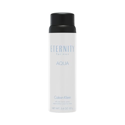 Calvin Klein Eternity Aqua For Men Deodarant Spray 5.4 fl oz - With Notes of Cucumber, Sage, & Sandalwood