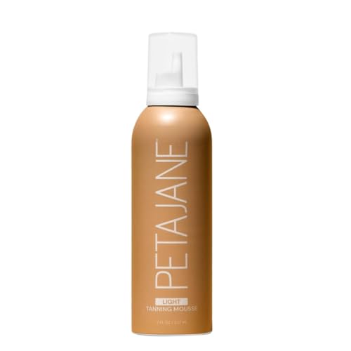 Light Tanning Mousse, Natural-Looking Streak-Free Sunless Tanner - 7 Oz