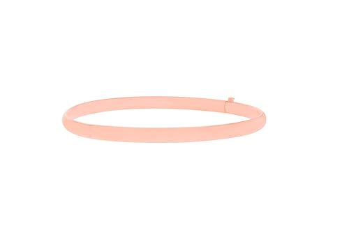 Floreo 14k Rose Gold 5mm Polished Bangle Bracelet 7 Inch