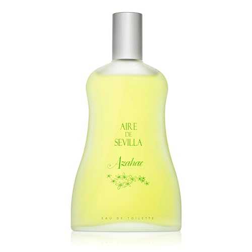 Instituto Español Aire de Sevilla Agua de Azahar, Fresh Eau de Toilette Spray for Women, Citrus Blossom Scent, 5.1 fl oz (150 ml), Made in Spain