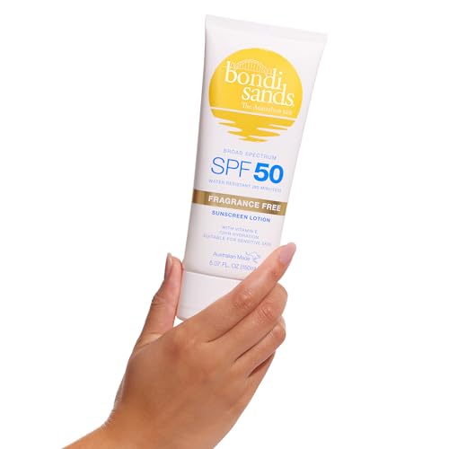 Bondi Sands Fragrance Free Sunscreen Body Lotion SPF 50, 5.07 Fl Oz