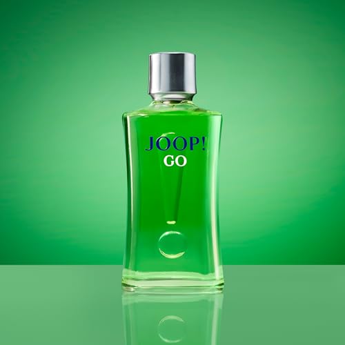 Joop! GO Eau de Toilette – Woody Men's Cologne – With Notes of Rhubarb, Cypress, Musk, & Geranium – Luxury Perfumes for Men – Long Lasting Fragrance