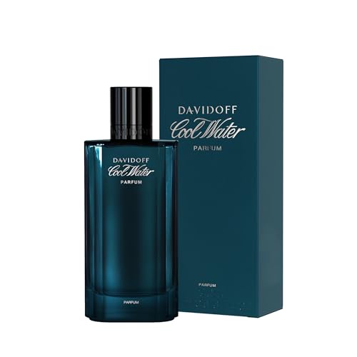Davidoff Cool Water Parfum – Fougère Cologne for Men – With Pink Pepper, Vetiver & Sandalwood – Long-Lasting Fragrance