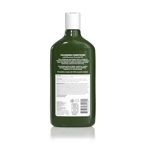 Avalon Organics Rosemary Conditioner - Volumizing Haircare to Reinforce Full, Healthy Looking Volume, 11 Oz