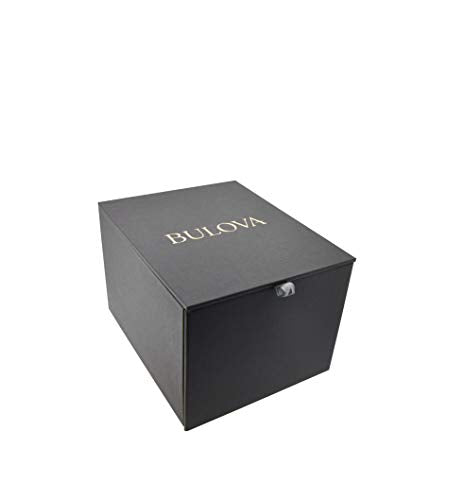 Bulova Men's Sport 6-Hand Chronograph Quartz Watch with Silicone Strap, 24 Hour Time, Calendar Date, Luminous Hands and Markers, 100M Water Resistant, 44mm