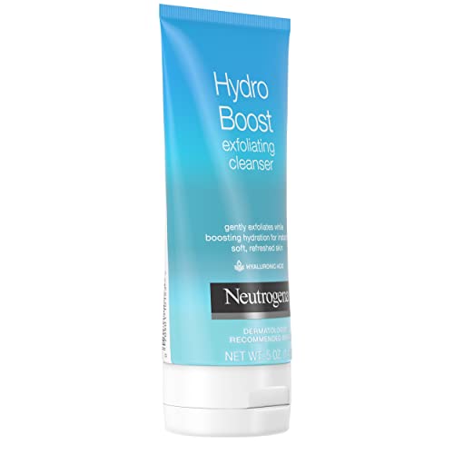 Neutrogena Hydro Boost Exfoliating Facial Cleanser Scrub, 5 oz, 3 Pack