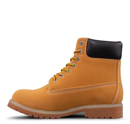 Lugz Men's Convoy Wr Winter Boot, Golden Wheat/Bark/Tan/Gum, 12 D US