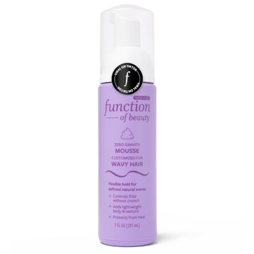 Function of Beauty Wavy Hair Mousse for Styling - Anti-Frizz Hair Styler