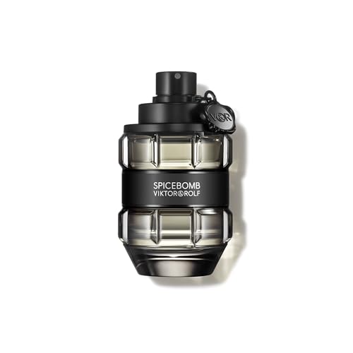 Viktor&Rolf Spicebomb Eau de Toilette Gourmand Cologne for Men - 3.04 Fl Oz