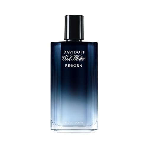 Davidoff Cool Water Reborn Eau de Toilette – Woody Men's Cologne – With Notes of Rosemary, Galbanum & Vetiver – Long Lasting Fragrance