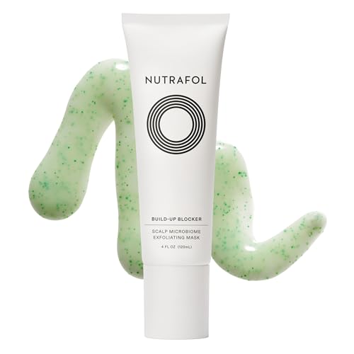 Nutrafol Exfoliating Scalp Mask for Thinning Hair, Color Safe, 4 Fl Oz