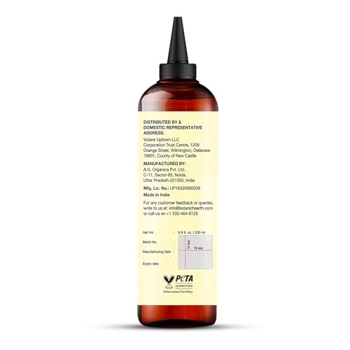 Botanic Hearth 100% Pure Rosemary Biotin Oil For Hair Growth - 6.7 Fl oz