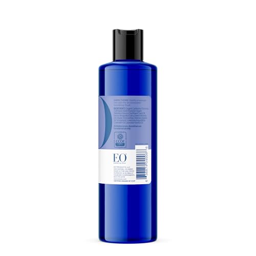 EO Body Oil, 8 Ounce (Pack of 2), French Lavender, Certified CCOF and made with Essential Oils for Men and Women for Massage and Moisture