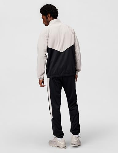 Nike Men's Windrunner Tracksuit, Black/Moon Particle/Volt, X-Large