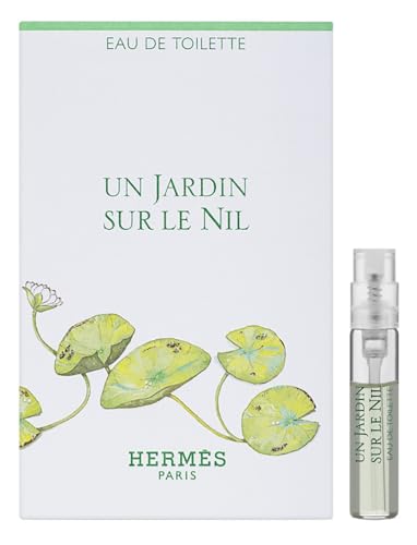 Hermes Un Jardin Sur Le Nil Eau De Toilette Vial Spray for Women, 2.0 ml