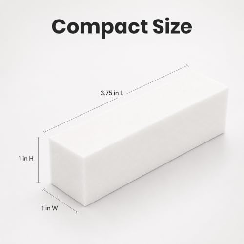 ForPro 20ct Buffing Block, 3.75Lx1Wx1H in, Four-Sided