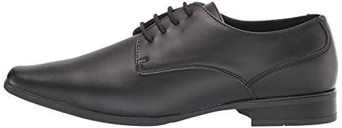 Calvin Klein Men's Brodie Loafers, Black Leather 970, 7.5