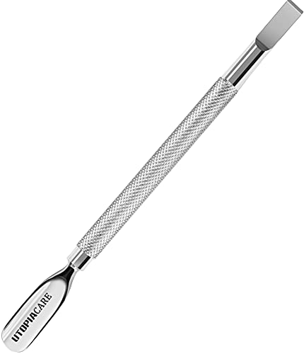 Utopia Care Cuticle Pusher Tool & Spoon Nail Cleaner