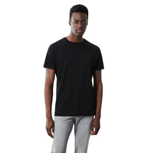 Robert Barakett Men's Georgia Short Sleeve Crew Neck T-Shirt, Black, Large